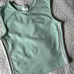 Adidas Athletic Tank Top Fitted Stretchy